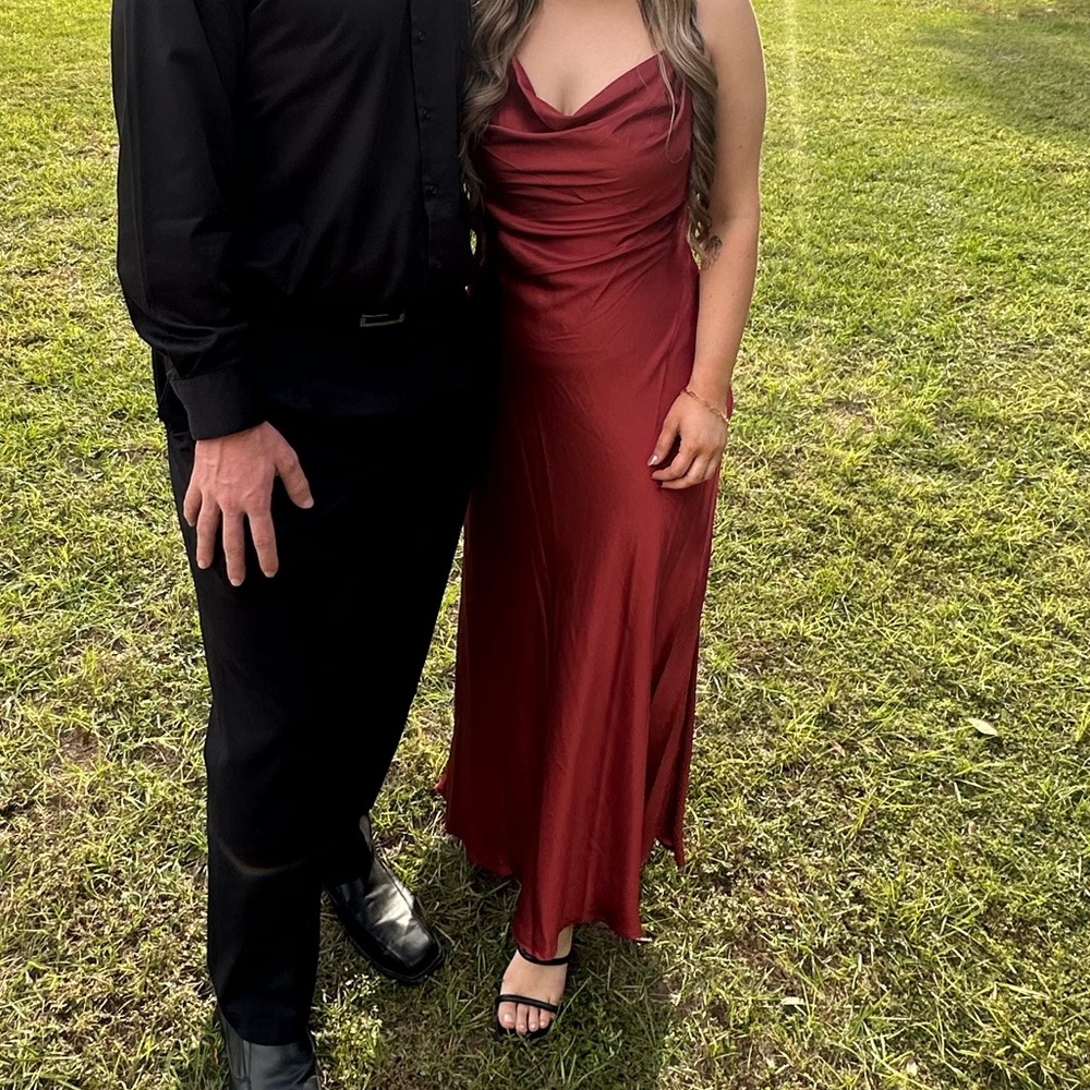 Morgan & Co. Formal Backless Dress